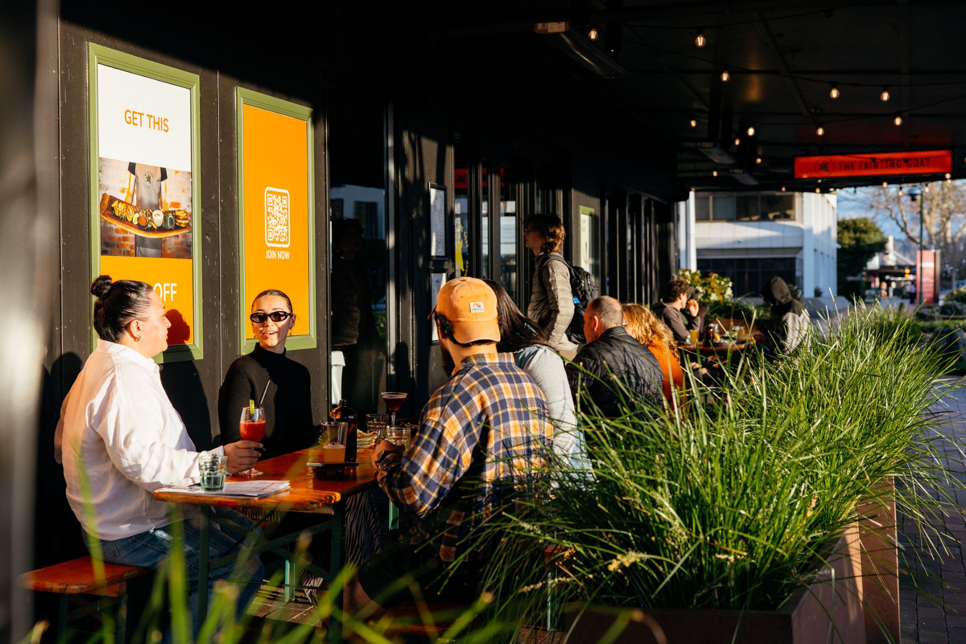 Sunshine on the menu: al fresco dining in Rotorua